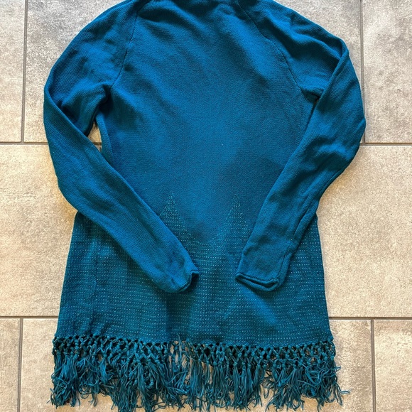 Lilly Pulitzer Teal Tatum Cardigan - Picture 3 of 3